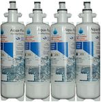 4 Packs Premium LG Replacement Fridge Water Filter LT700P ADQ36006101 GF-L613PL (4)