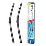 Icexsnow 26" 26" Front Windshield Wiper Blades Replacement for Ford Fusion 2020 2019 2018 2017 2016 2015 2014 2013 OEM Factory Quality (Set of 2) Pinch Tab