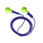 3M E-A-R Corded Push-In Earplugs, 100-Pair