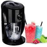 LIVIVO Electric Ice Crusher Blender Crushed Slush Cocktail Making Ice Crushing Machine - for Snow Cones Slushies Smoothies and Iced Coffees Frappuccinos – BPA Free Jug with Built- Stirrer & Scoop