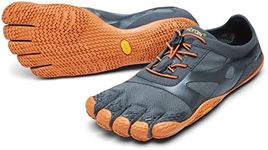 Vibram Men's FiveFingers KSO EVO, Grey/Orange, 41 EU / 8.5-9 US