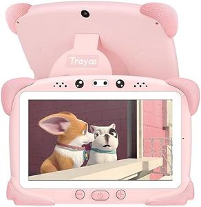 Kids Tablet 7 Toddler Tablet for Kids, Children Learning Tablet for Toddlers, Kids Android Tablet with WiFi Touch Screen, Parental Control, Kids Learning Apps,Tablet for Toddlers Ages 3 to 14 (Pink)