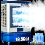 AKIRES 6500CFM Swamp Cooler,Evapora