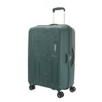 American Tourister Ivy 2.0 | Medium Size Check-in Trolley Bag (68 cm) | 360° 8 Wheel Travel Luggage | Hard Case Polypropylene (PP) Suitcase | Combination Lock | Dark Forest