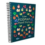 Low FODMAP Food Diary - For IBS, Crohn’s, Colitis, SIBO & Other GI Issues. A5 Spiral Bound. Made in UK