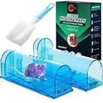 RatKil Humane Mouse Traps - 2 x Live See Through Rat & Mouse Traps For Indoors & Outdoors | Reusable, Child & Pet Friendly, Safe Alternative to Rat Poisoning, Mouse Poison & Mouse Traps That Kill