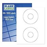 Blank Labels CD/DVD Labels, 5824 Te