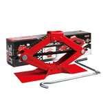 Torin T10152 Big Red Steel Scissor Jack, 1.5 Ton (3,000 lb) Capacity