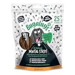 Bugalugs Dental Sticks Dogs - 100% Natural Dog treats & Dog Chews for Dog Teeth Cleaning, Dog Plaque Remover & Dog Breath Freshener - Dog dental sticks are Grain Free Dog Treats