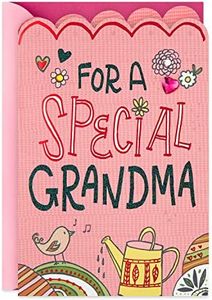 Hallmark Pop Up Mothers Day Card for Grandmother from Kids (3D Honeycomb Heart)