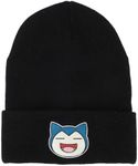 Bioworld Pokemon Snorlax Timeless Cuff Beanie with Flat Embroidery Multicolored