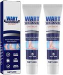 2Pcs Skin Deluxe Wart Removal Ointment,WartsOff Instant Blemish Removal Cream,Herbal Wart & Mole Vanish Skin Tag Remover,Instant Wart Removal Gel for All Skin Types