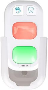 Pest Reject Pro Timer for Kids,2 Minutes Teeth Brush Timer,20 Seconds Bathroom Hand Washing Timer, Color Indicator Light Stick on Bathroom Timer for Children Training Coach 1-white DSQ-1