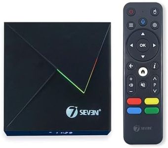 7SEVEN® 4K Android TV Box Android 11 OS X98mini Amlogic S905W2 Quad Core ARM Cortex A35 CPU 4GB 64GB 2.4G/5G WiFi Bluetooth 5.0v with Support 4K at 60fps