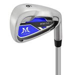 MAZEL WM-X1/2 Individual Men Golf Club Irons 1,2,3,4,5,6,7,8,9,Pitching Wedge,Approach Wedge,Sand Wedge with Graphite/Steel Shafts for Right Handed