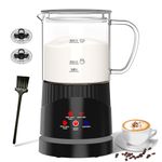 4 in 1 Electric Milk Frother and Steamer,14OZ Chefavor Warm and Cold Foam Maker,Milk Foamer for Coffee