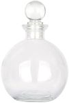 Magic Season Decorative Glass Bottle - 260 ml Potion Bottle (1 Set w/Glass Stopper)