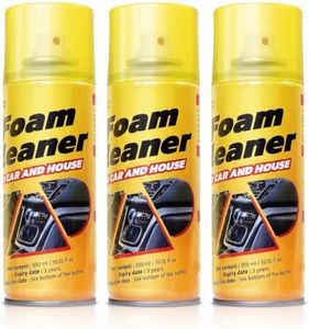 Gihen Multi-Purpose Foam Cleaner Spray for Auto Interior & Household Surfaces, All-Round Dirt Remover for Car Seats Dashboard Couch Fabric, 300ml