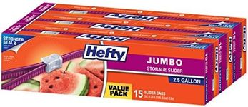 Hefty Slider Jumbo Storage Bags (2.