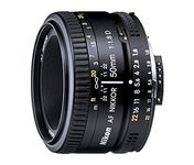 Nikon 2137 AF Nikkor 50 mm F/1.8 D FX Full Frame Prime Lens for Nikon DSLR Cameras