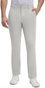 Mens Golf Pants Quick Dry Stretch Dress Work Pants 30"/32"/34" Casual Comfy Lightweight Trousers 5 Pockets