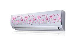 VCREATE DECOR AC Sticker Wall Sticker Split Air Conditioner Sticker (Multicolor,Standard Size)