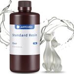 ANYCUBIC 3D Printer Resin, 405nm SLA UV-Curing Resin with High Precision and Quick Curing & Excellent Fluidity for LCD 3D Printing (Clear, 1kg)