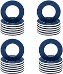 Oil Drain Plug Gaskets, 24PCS Aluminum Seals Crush Washer, 90430-12031 Replacement for NX ES Scion, Automotive Accessories Replaces 9043012031