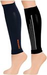 BE SHAPY Sports Socks Calf Compression Athletic Sleeve Medias de Compresión 2 Pack