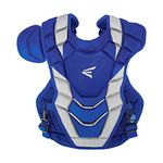 EASTON PRO X Baseball Catchers Chest Protector | Intermediate | Royal | 2020 | 2 Layer Design + EVAIR Foam | 4 Point Strap System + Neoprene Back for Superior Fit & Comfort | Commotion Cordis Foam