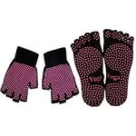 ThreeH Yoga Socks and Gloves Set No