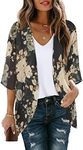 CHICGAL Women's Floral Print Puff S