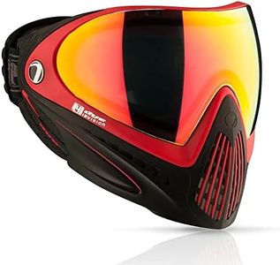 Dye I4 PRO Thermal Paintball Mask Goggles - Meltdown (Black/Red)