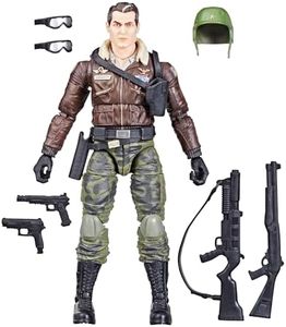 G.I. Joe Classified Series General Clayton Hawk Abernathy, Collectible Action Figure, 103, 6 inch Action Figures for Boys & Girls, with 7 Accessory Pieces