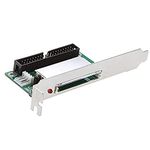 SaiDian 1Pcs CF to IDE Adapter 40-Pin CF Compact Flash Card to 3.5 Converter with PCI Bracket