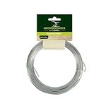 Tildenet 15377195 30m/ 2mm Galvanised Wire Coil, Silver