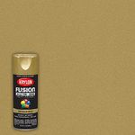 Krylon K02770007 Fusion All-In-One Spray Paint for Indoor/Outdoor Use, Metallic Gold