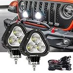 Auxbeam Led Pods 4in 90W, Off Road 