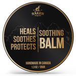 Säker Dog Paw Pad Balm 1.3 oz | Safe to Lick Dog Paw Balm for Dry, Cracked, and Rough Paws | Natural Paw Protection for Dogs | Handmade in Canada