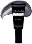 Palladio Skin Detox Clarifying Face Primer with Charcoal, creates a smooth base for makeup application, protects skin, provides long wear flawless glam look, 1 ounce