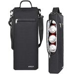 AROUY Golf Cooler Bag - Small Soft Cooler Holds a 6 Pack of Cans or Two Bottles of Wine