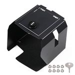 RERPRO Center Console Lock Safe Box Armrest Storage Compatible with 2018-2024 Jeep Wrangler JL 4XE Gladiator JT Interior Accessories Armrest Vault Security Organizer Tray with 3 Digit Combo Password