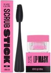 Babe Original Glow Lip Mask for Hydrated & Softer Lips With Scrub Stick for Massaging & Exfoliating Lips