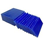 Carving Wax Block Lost Wax Casting Jewelry Molding Tool Mold Sculpting 1 Pound (Blue Wax Slices)