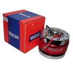 AUTO MT SPARCO Universal Steering Wheel Ball Quick Release Boss Kit Hub Lock JDM Joint Quick Release Hub Steering Wheel BOSS KIT HUB