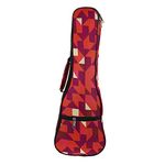 Geometric Pattern Ukulele Bag Oxford Cloth Ukulele Case with Adjustable Strap and Handle for Concert Ukulele