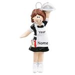 Waitress Personalized Christmas Tree Ornament | Custom Writing Waitress Personalized Ornaments 2021