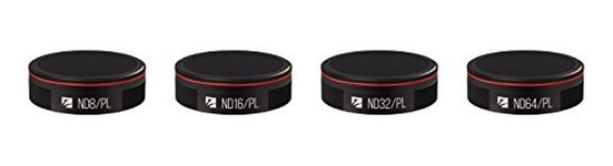 Freewell Bright Day - 4Pack ND8/PL,ND16/PL,ND32/PL,ND64/PL Filter compatible with Mavic Air