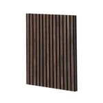 Timber Acoustics TimberSlat Panels | Room Soundproofing | Wooden Slat Acoustic Panels For Quiet Spaces (2'x2') (Set of 4, Brown Oak)