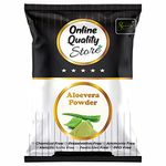 Online Quality Store Herbal Powder Combo (Aloe Vera)-100g |aloe vera powder for hair face |hair straightener |natural hair pack powder